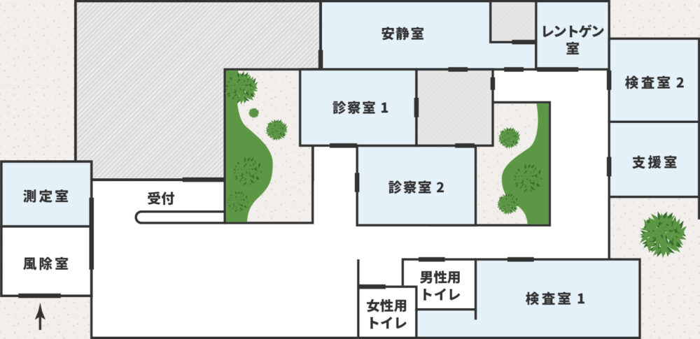 院内見取り図